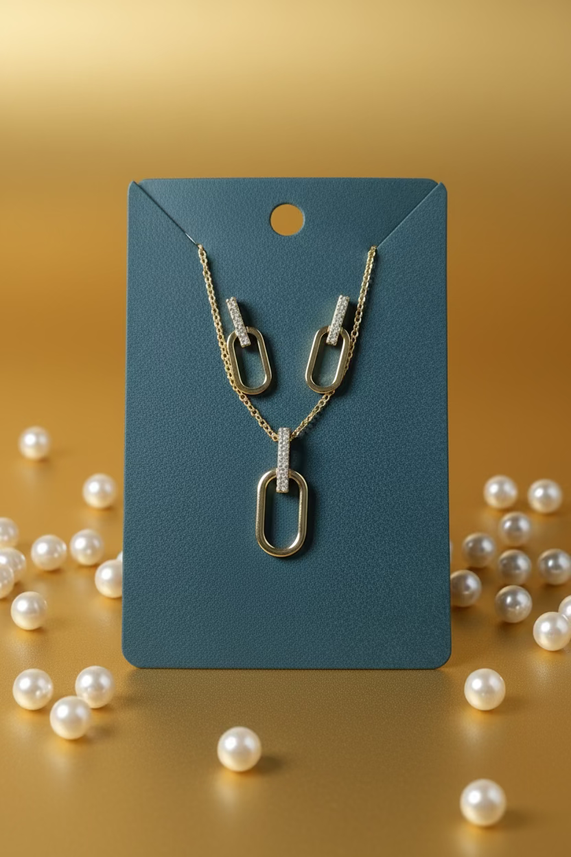 GOLDEN FRAME EARRINGS